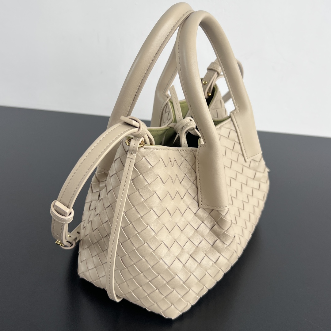 B0tt*ga Ven*ta Burgundy Pinacoteca Reversible Tote -24*15*12CM