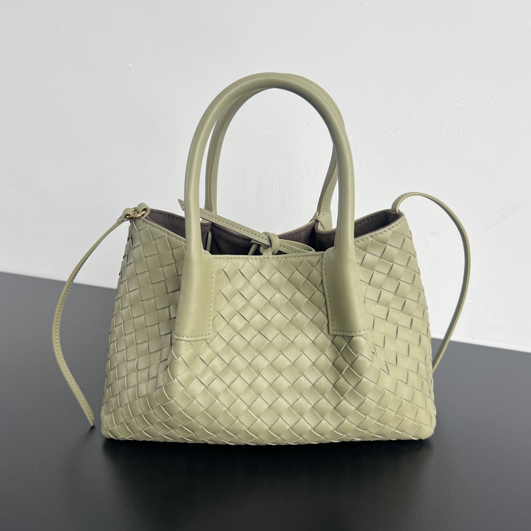 B0tt*ga Ven*ta Burgundy Pinacoteca Reversible Tote -24*15*12CM