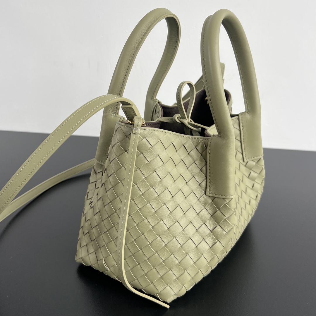 B0tt*ga Ven*ta Burgundy Pinacoteca Reversible Tote -24*15*12CM