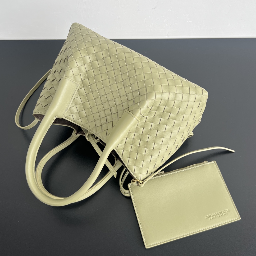 B0tt*ga Ven*ta Burgundy Pinacoteca Reversible Tote -24*15*12CM