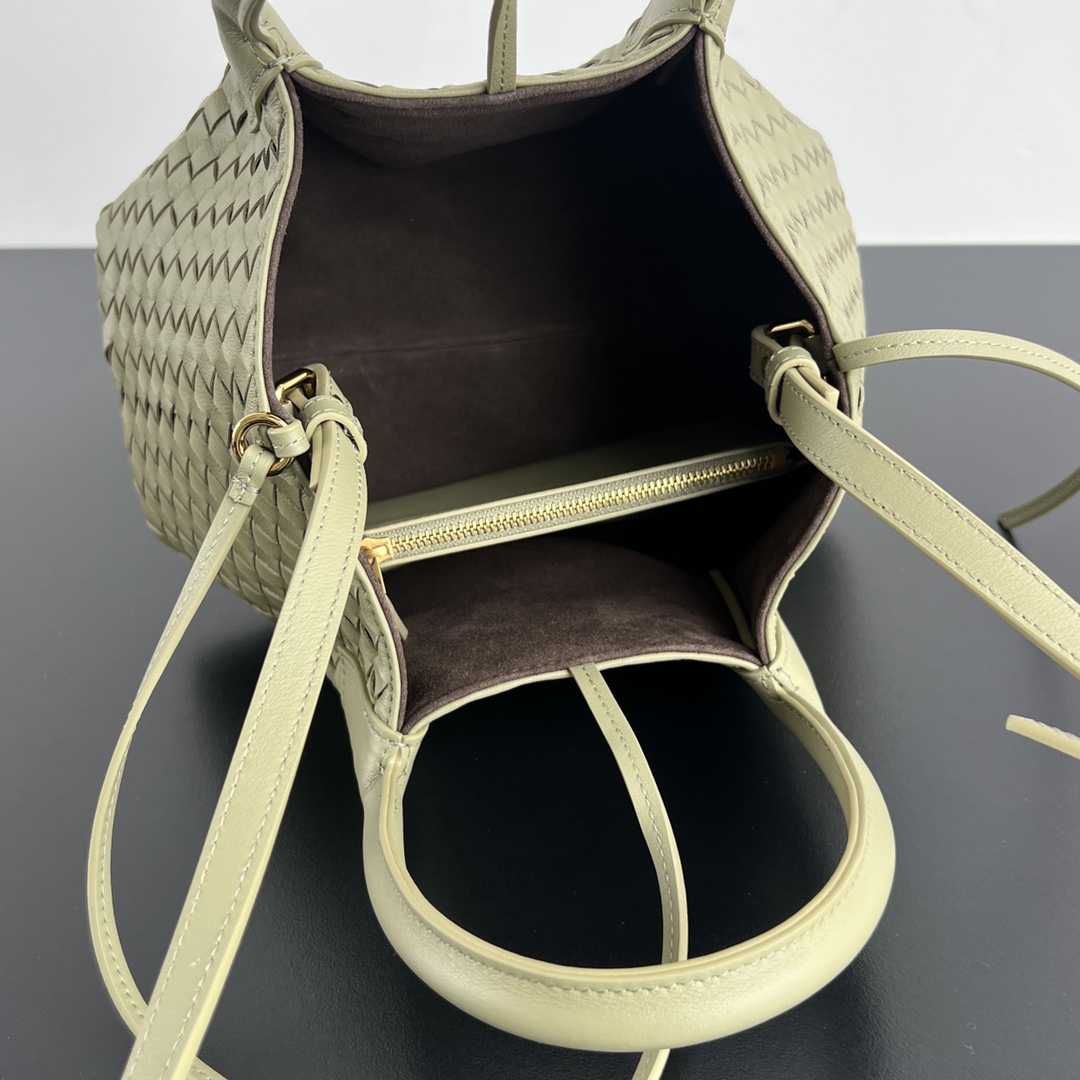 B0tt*ga Ven*ta Burgundy Pinacoteca Reversible Tote -24*15*12CM