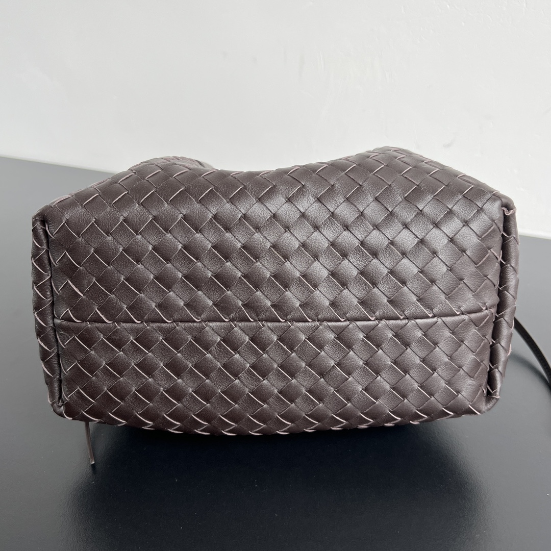 B0tt*ga Ven*ta Burgundy Pinacoteca Reversible Tote -24*15*12CM