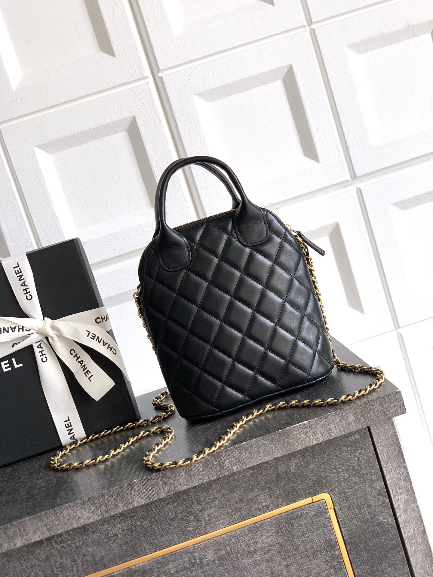 Ch@nel Clutch With Chain-18x17x6CM