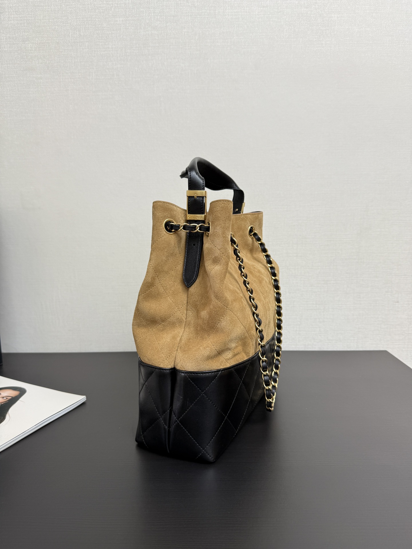 Ch@nel 2025SS Shopping Bag-31*28*12CM