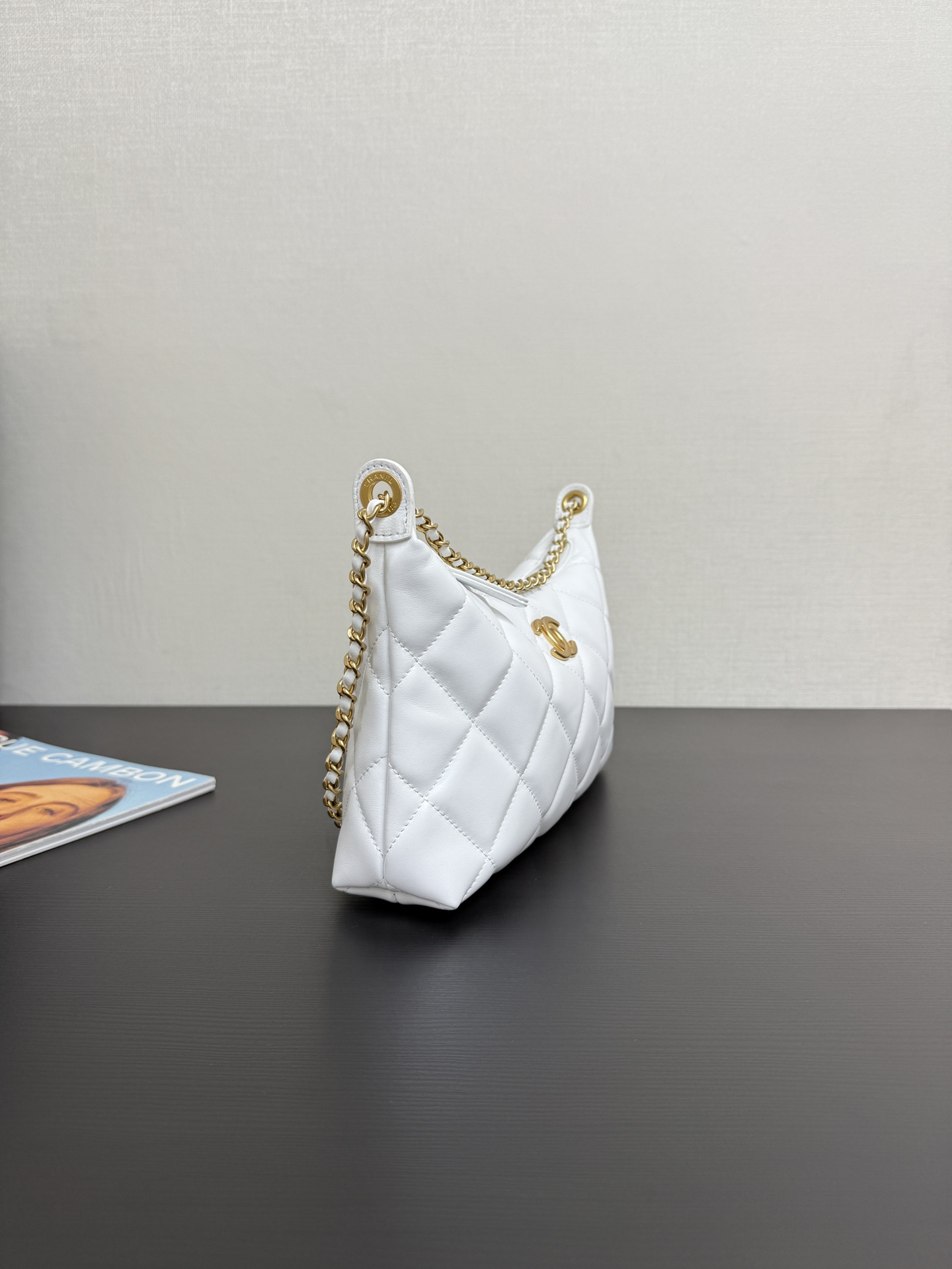 Ch@nel 2025SS Hobo Bag-25*15*5.5CM