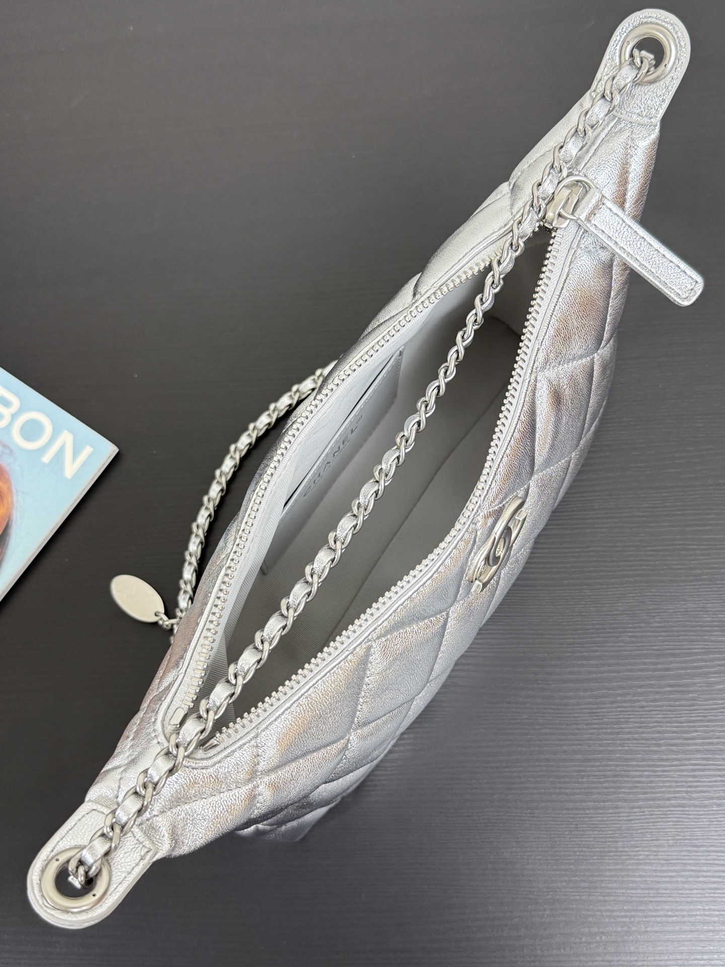Ch@nel 2025SS Hobo Bag-25*15*5.5CM