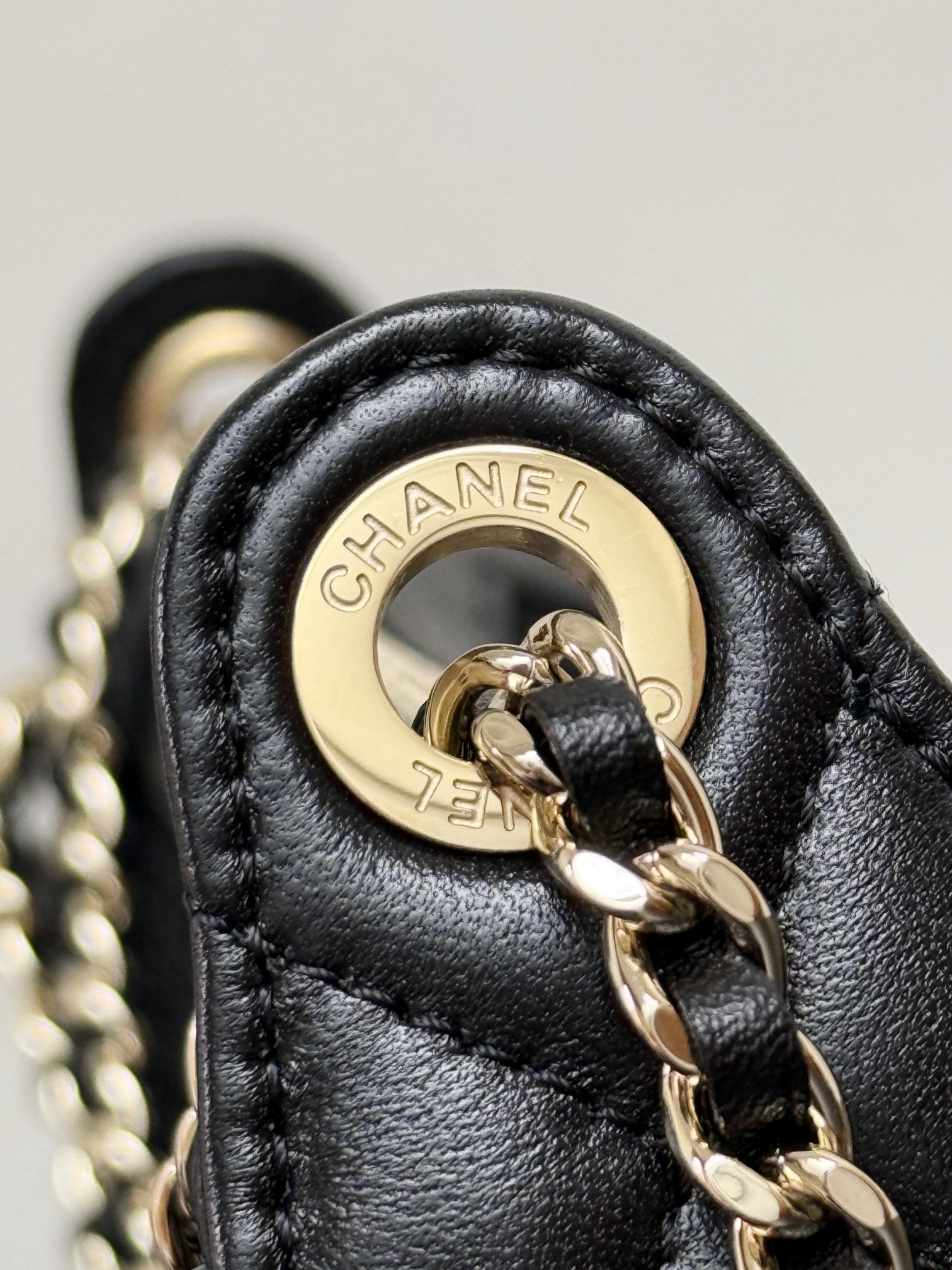 Ch@nel 2025SS Clutch With Chain Bag