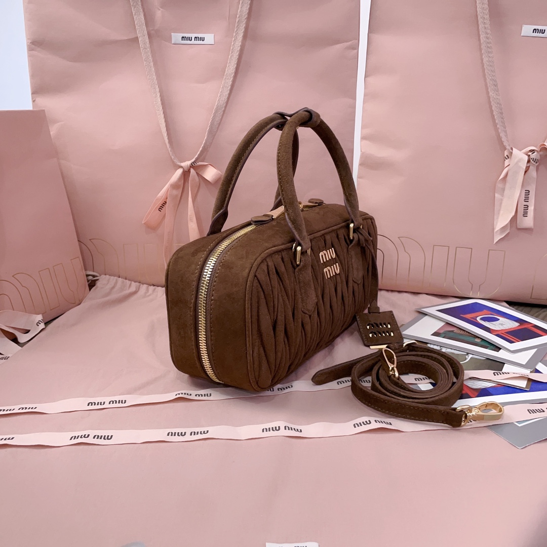 M1um1u Top Handbags-27X12X9CM