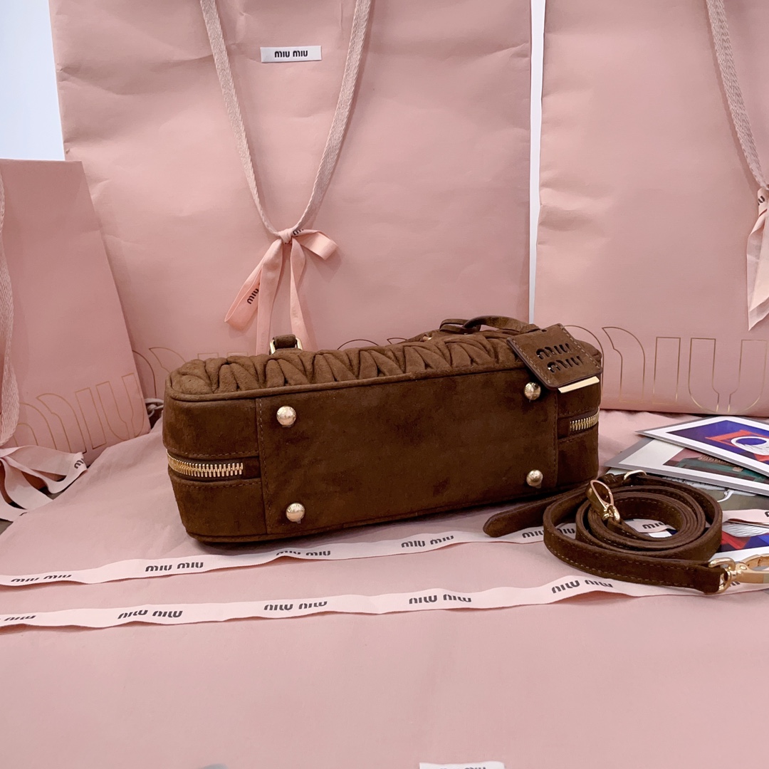 M1um1u Top Handbags-27X12X9CM