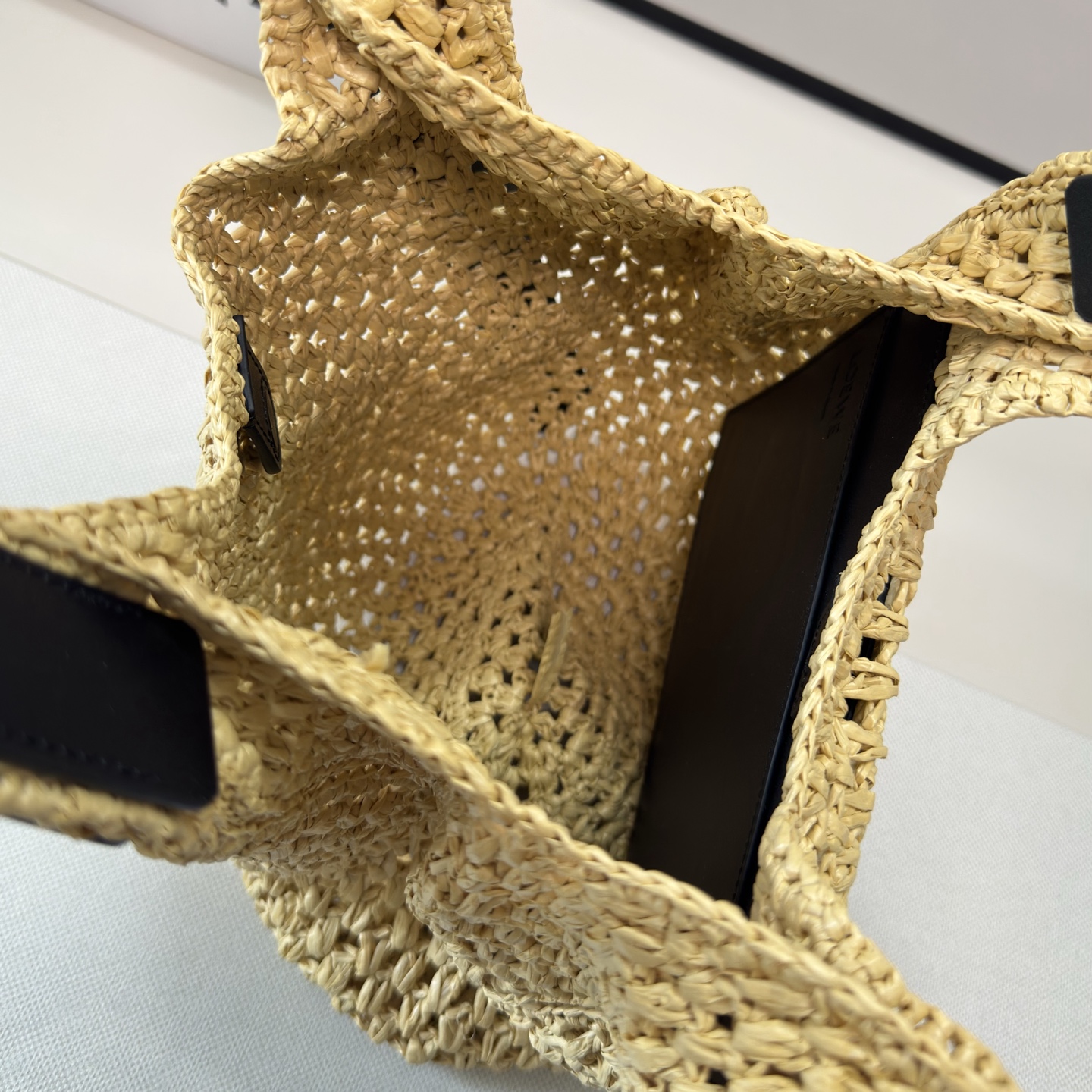 Lo*we Punch Hole Hobo Bag-34*22*24CM