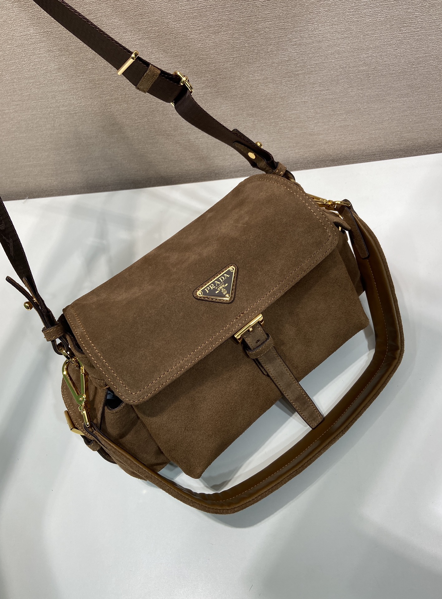 Pra*a Shoulder Bag 1BD394-30*14*10CM