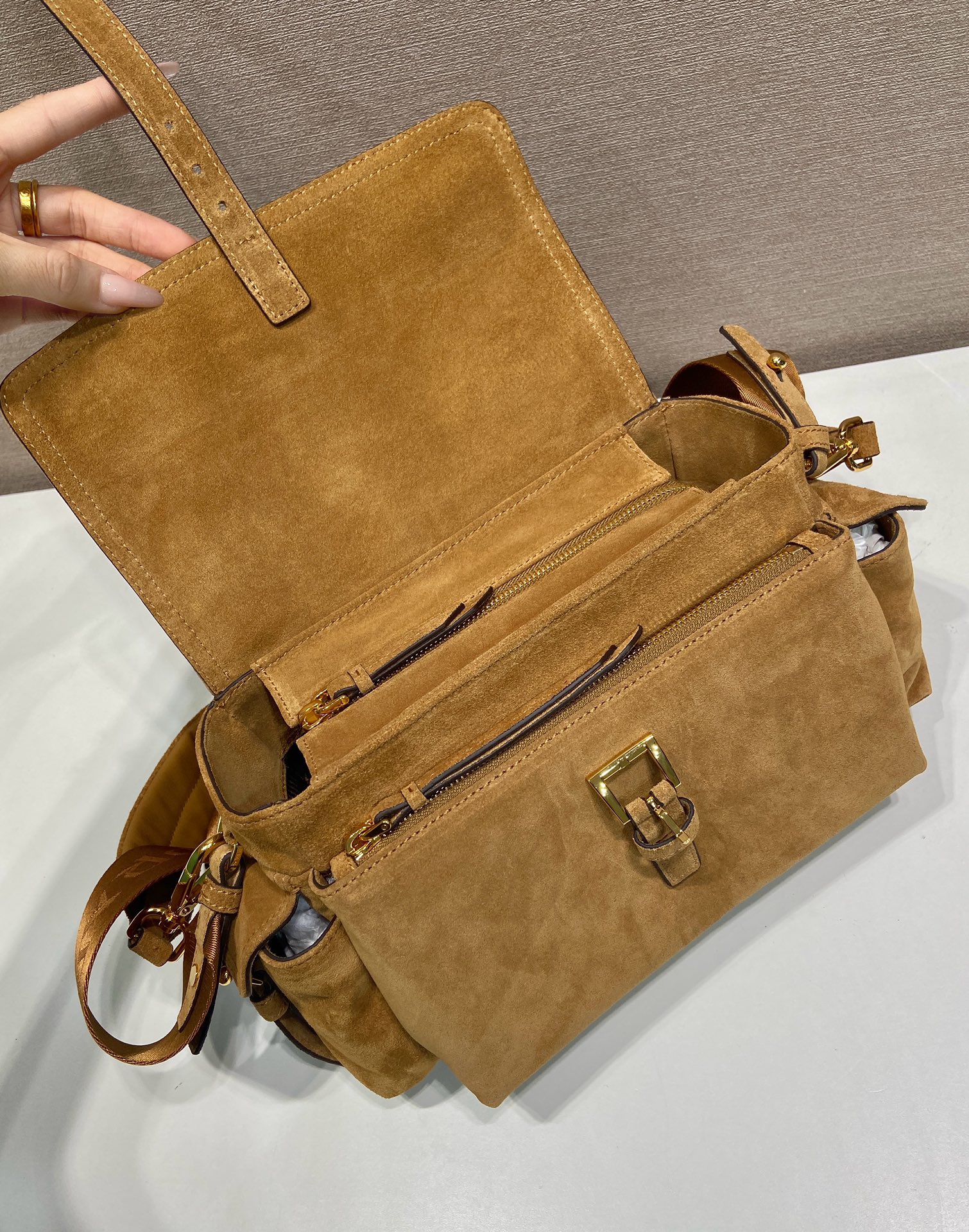 Pra*a Shoulder Bag 1BD394-30*14*10CM