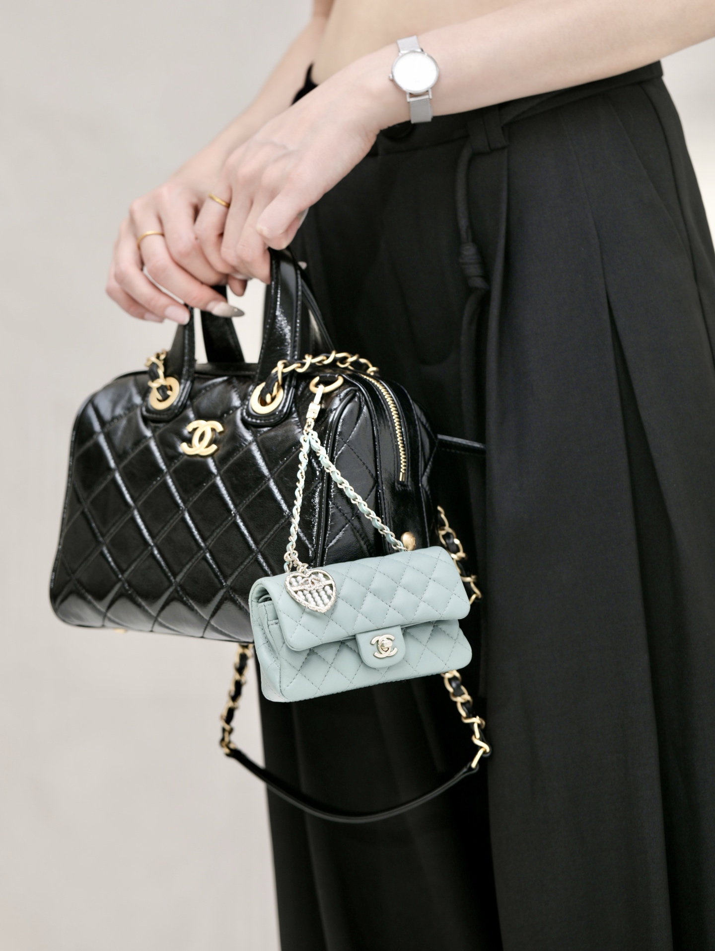 Ch@nel Mini Flap Bag-8*12.5*6CM