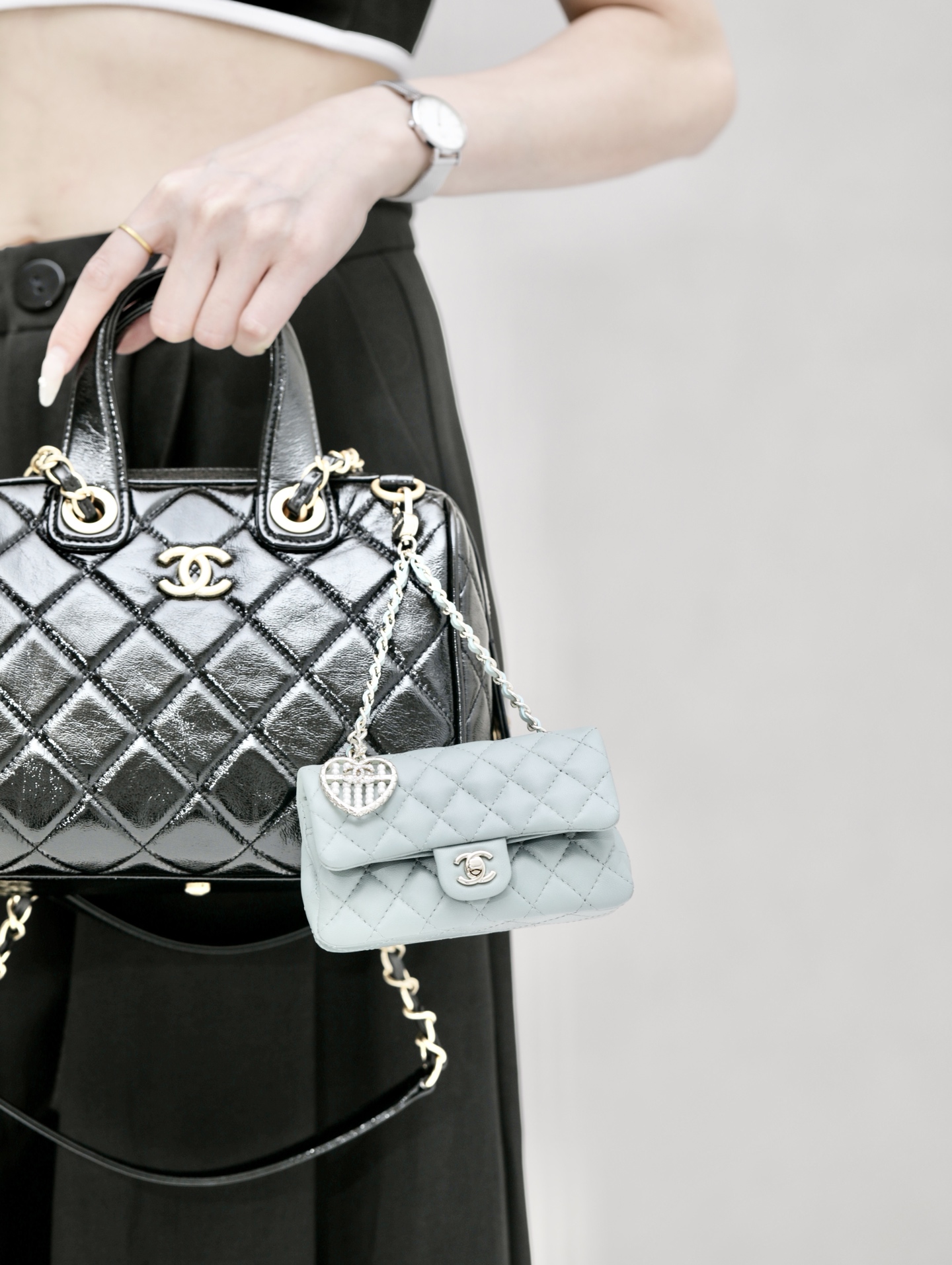 Ch@nel Mini Flap Bag-8*12.5*6CM