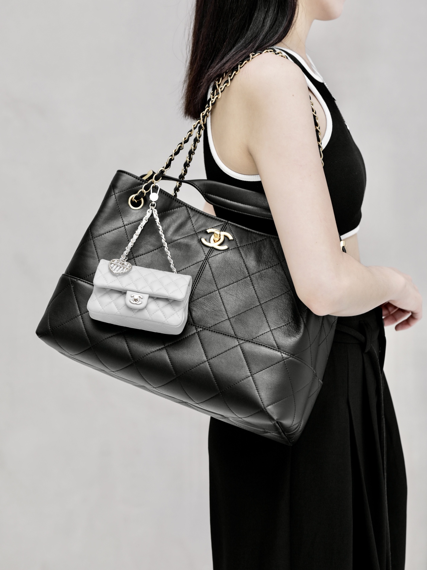 Ch@nel Mini Flap Bag-8*12.5*6CM