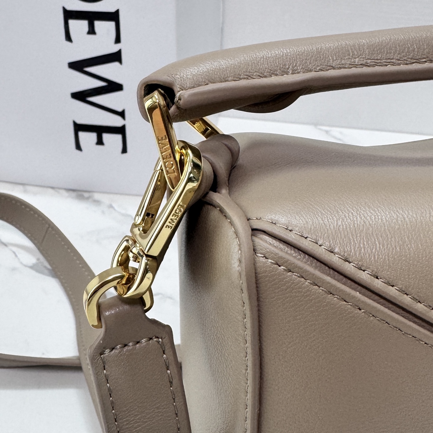 Lowee Puzzle Edge Bag-24*10.5*16.5CM