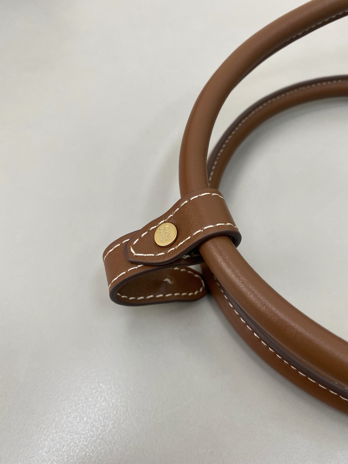 M1um1u Beau Top-Handle Tratan Bag -27×12×9CM
