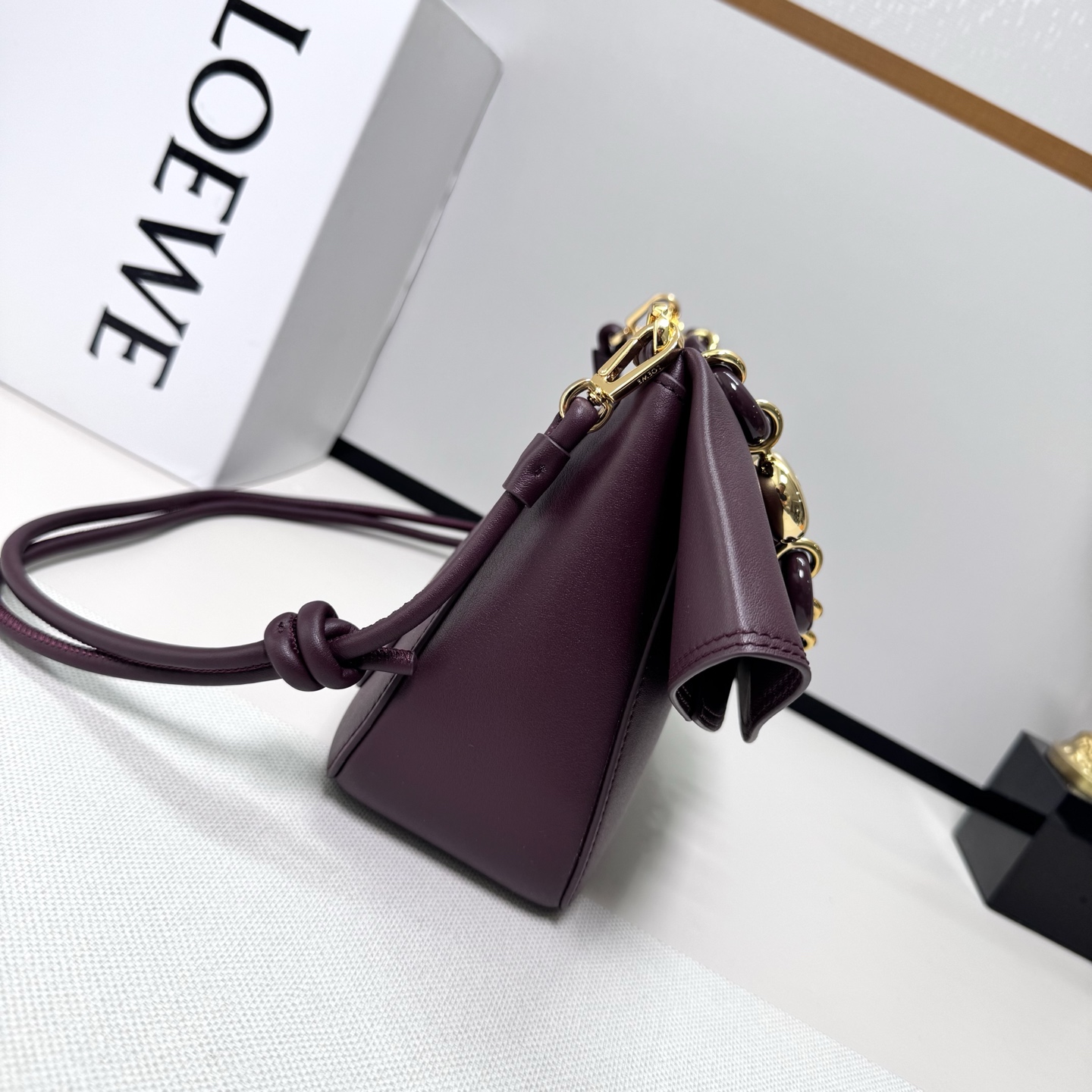 Lowee Ola Chain-Link Shoulder Bag-26*18*13CＭ