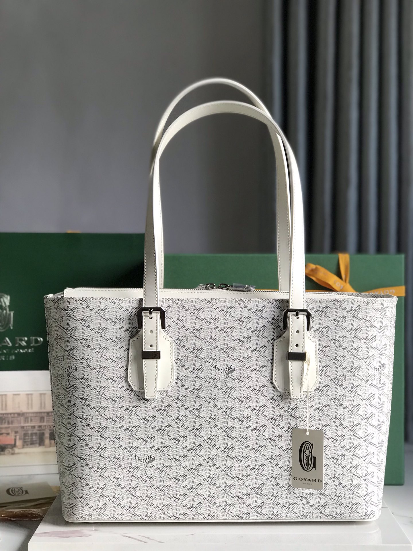 G09ard Vintage Tote Bag-35.5*24.5*10CM