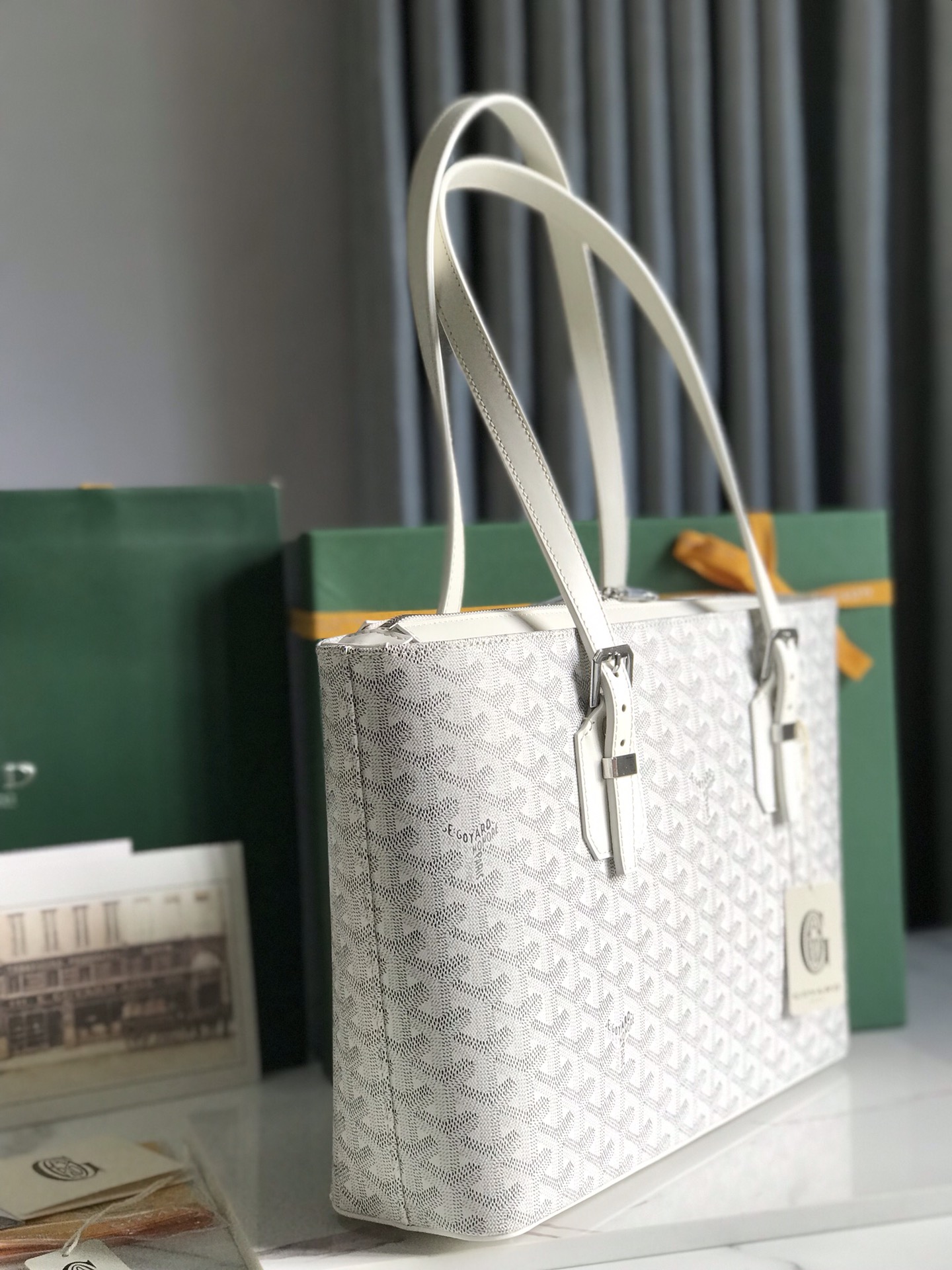 G09ard Vintage Tote Bag-35.5*24.5*10CM