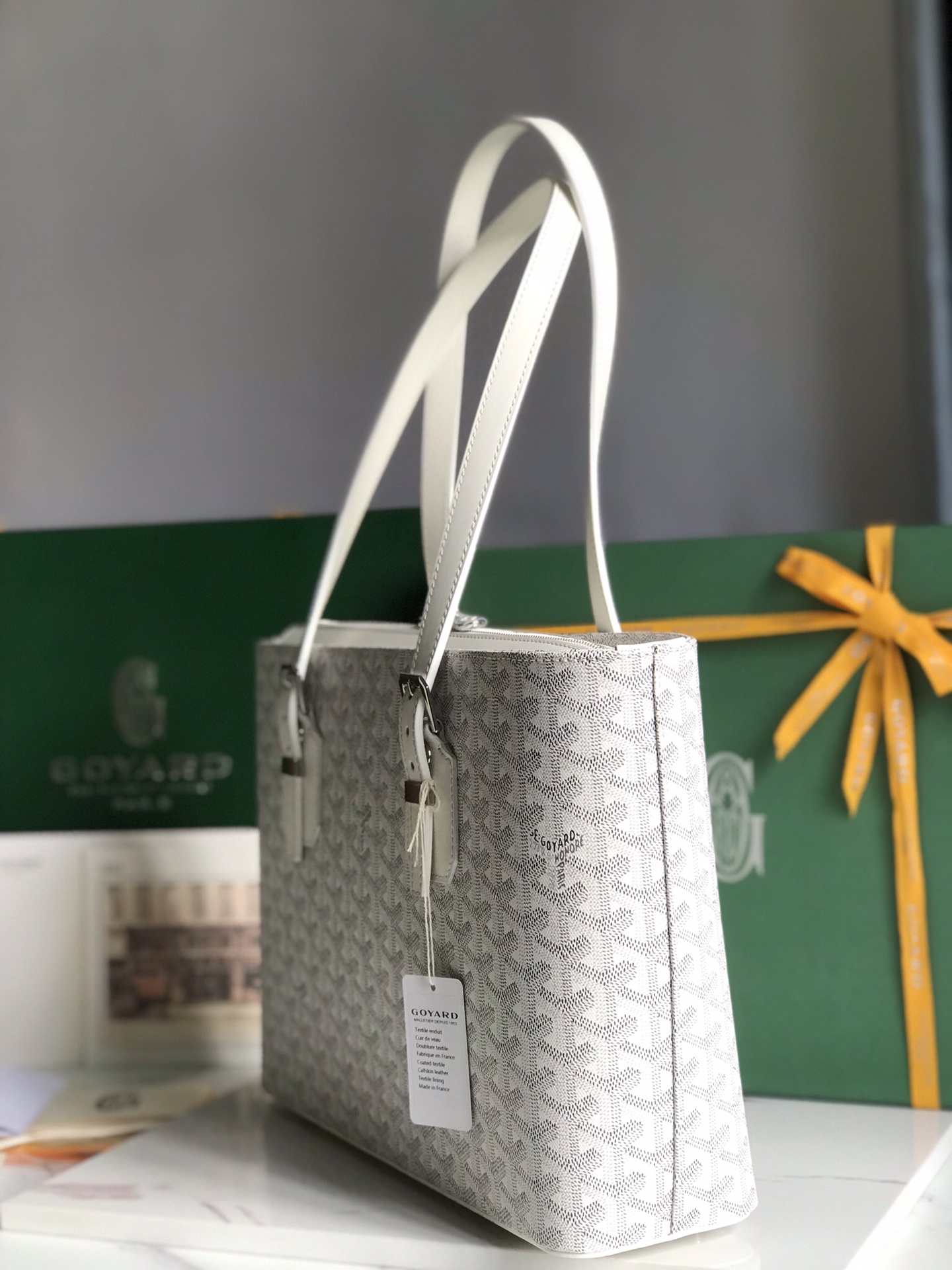 G09ard Vintage Tote Bag-35.5*24.5*10CM