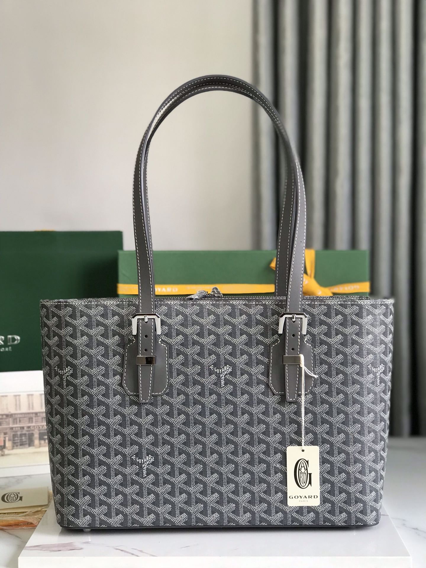 G09ard Vintage Tote Bag-35.5*24.5*10CM