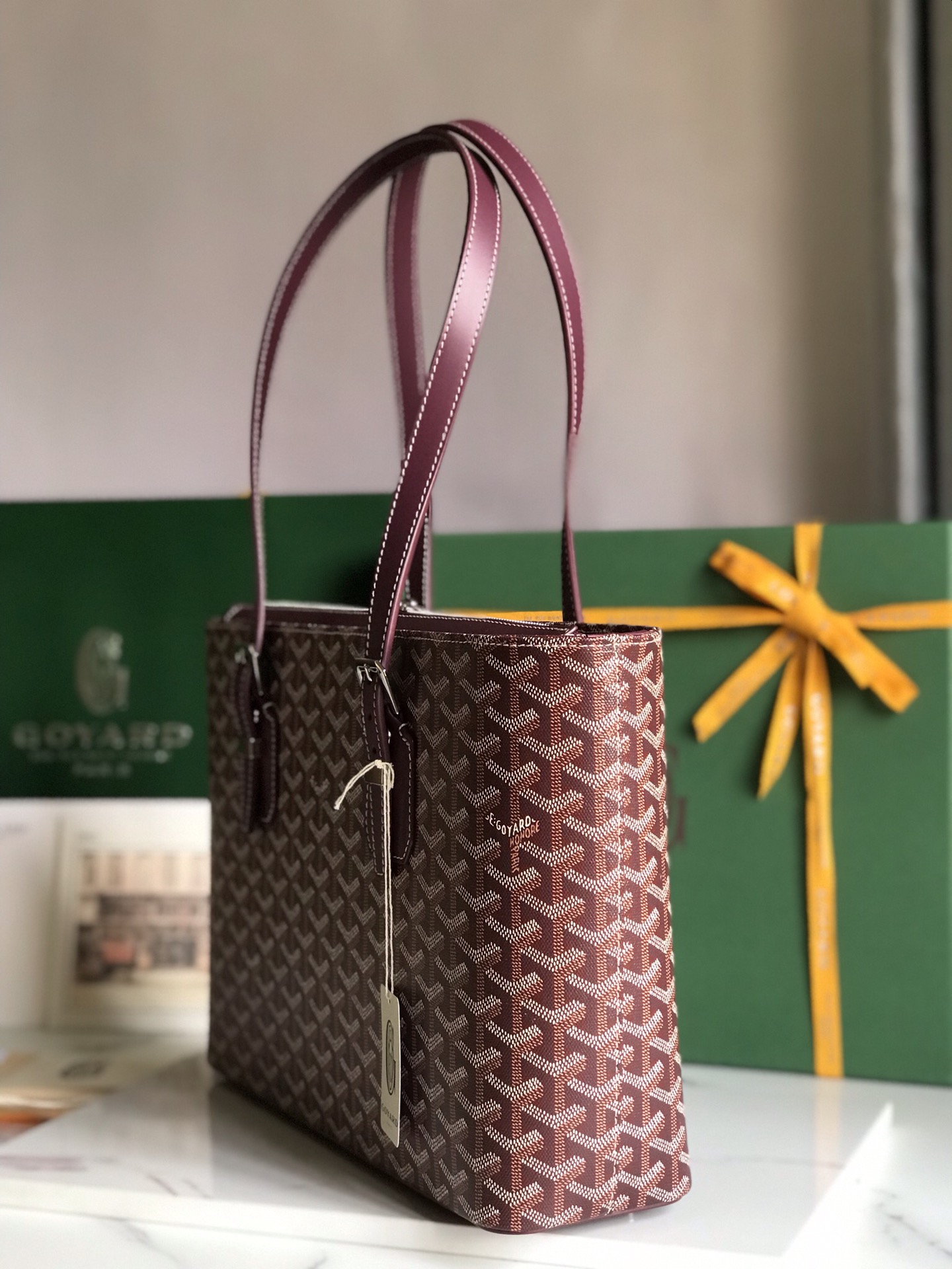 G09ard Vintage Tote Bag-35.5*24.5*10CM