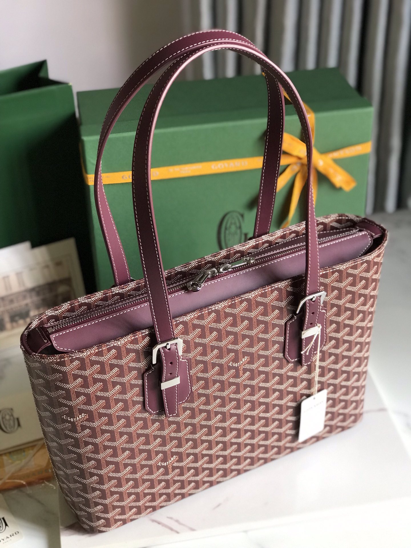 G09ard Vintage Tote Bag-35.5*24.5*10CM