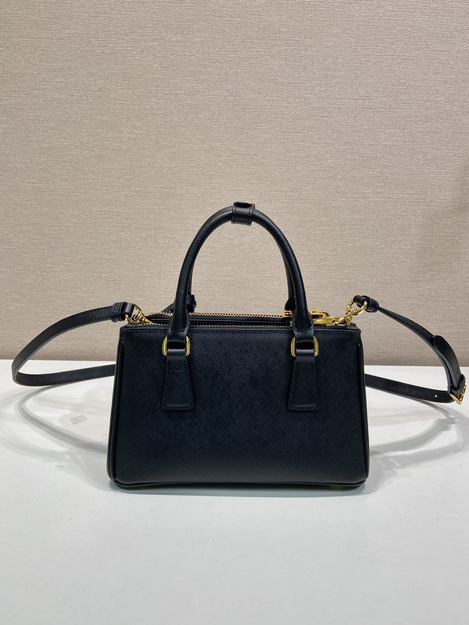 Pra*a Cameo Galleria Saffiano Leather Mini-Bag-1BA916-21*12.5*8.5CM