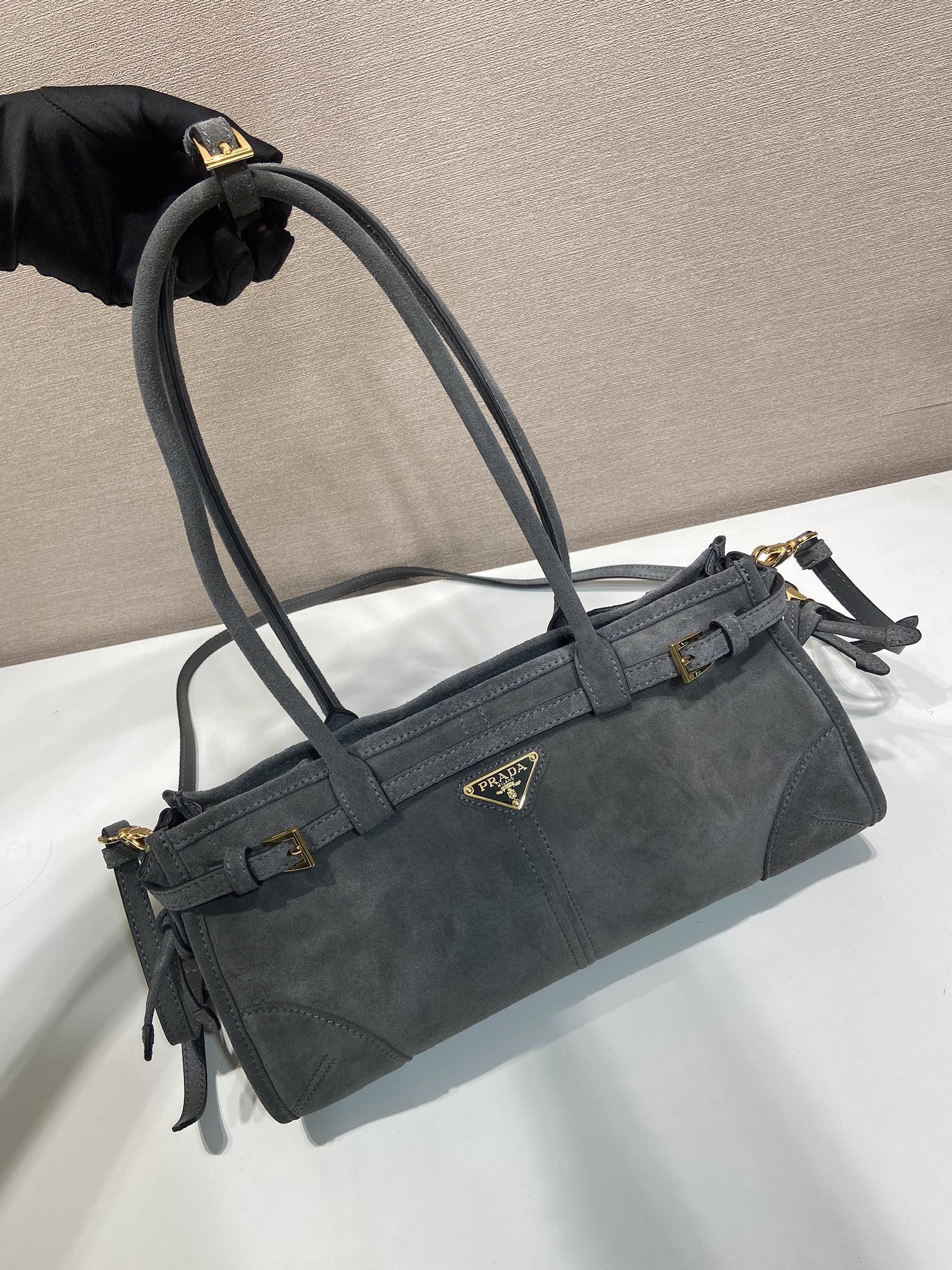Pra*a 1BA426A LusSol Vintage Tote-32*15.5*12CM