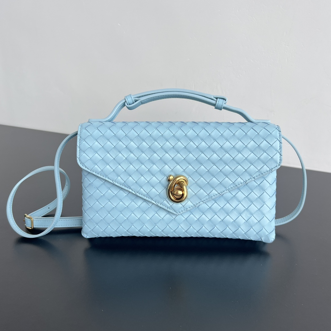 B0tt*ga Ven*ta Knot Lock Bag-25x16x5.5CM