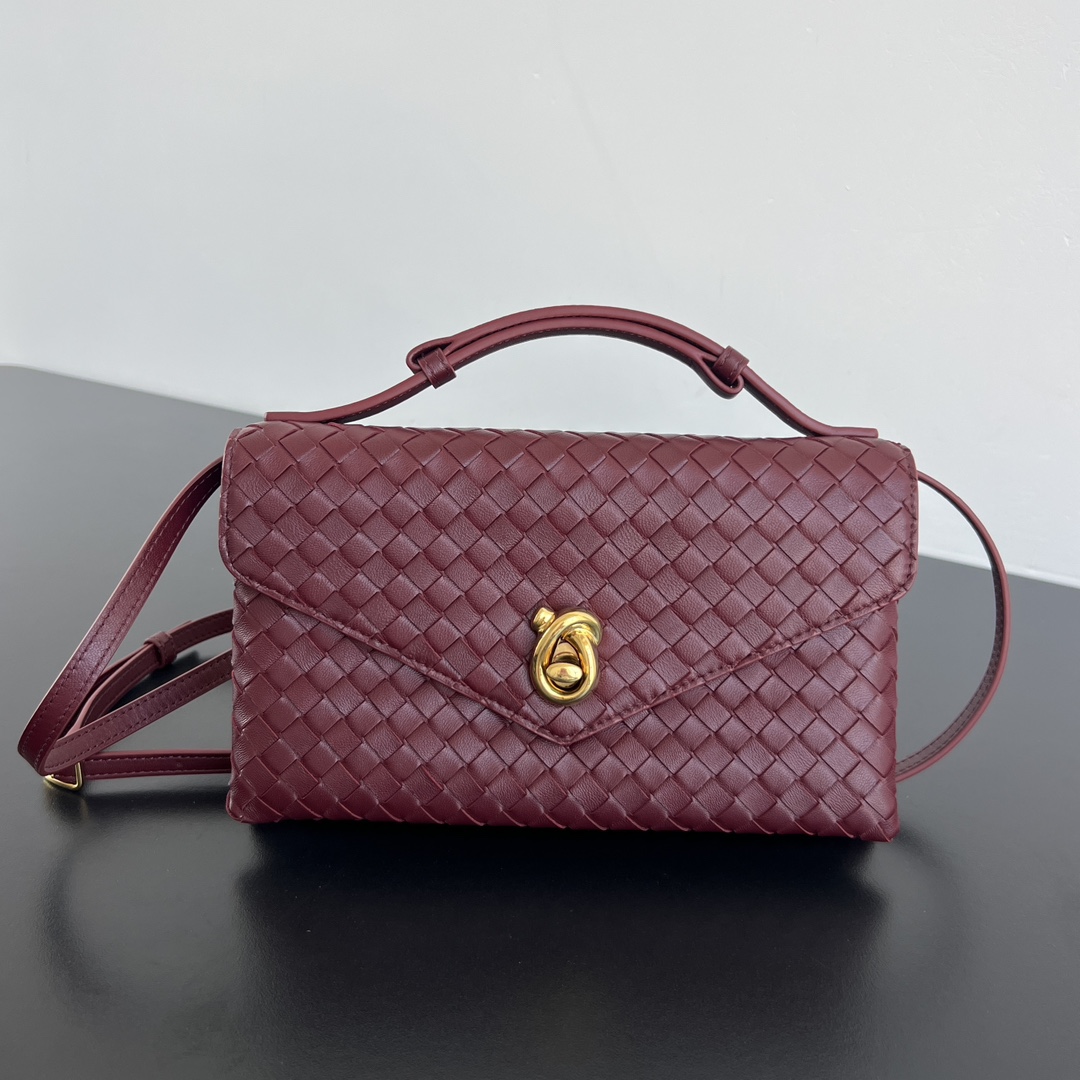 B0tt*ga Ven*ta Knot Lock Bag-25x16x5.5CM