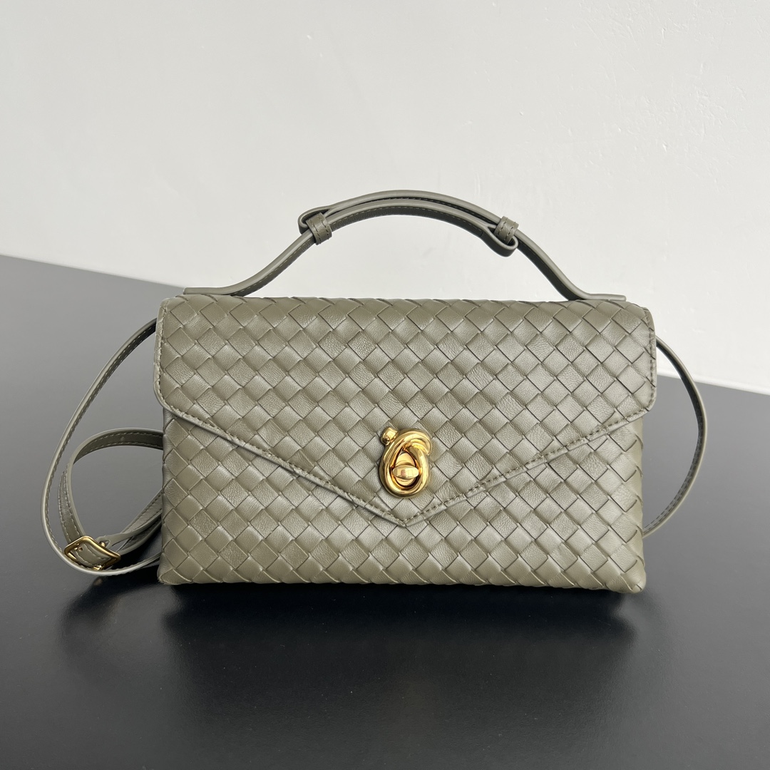 B0tt*ga Ven*ta Knot Lock Bag-25x16x5.5CM