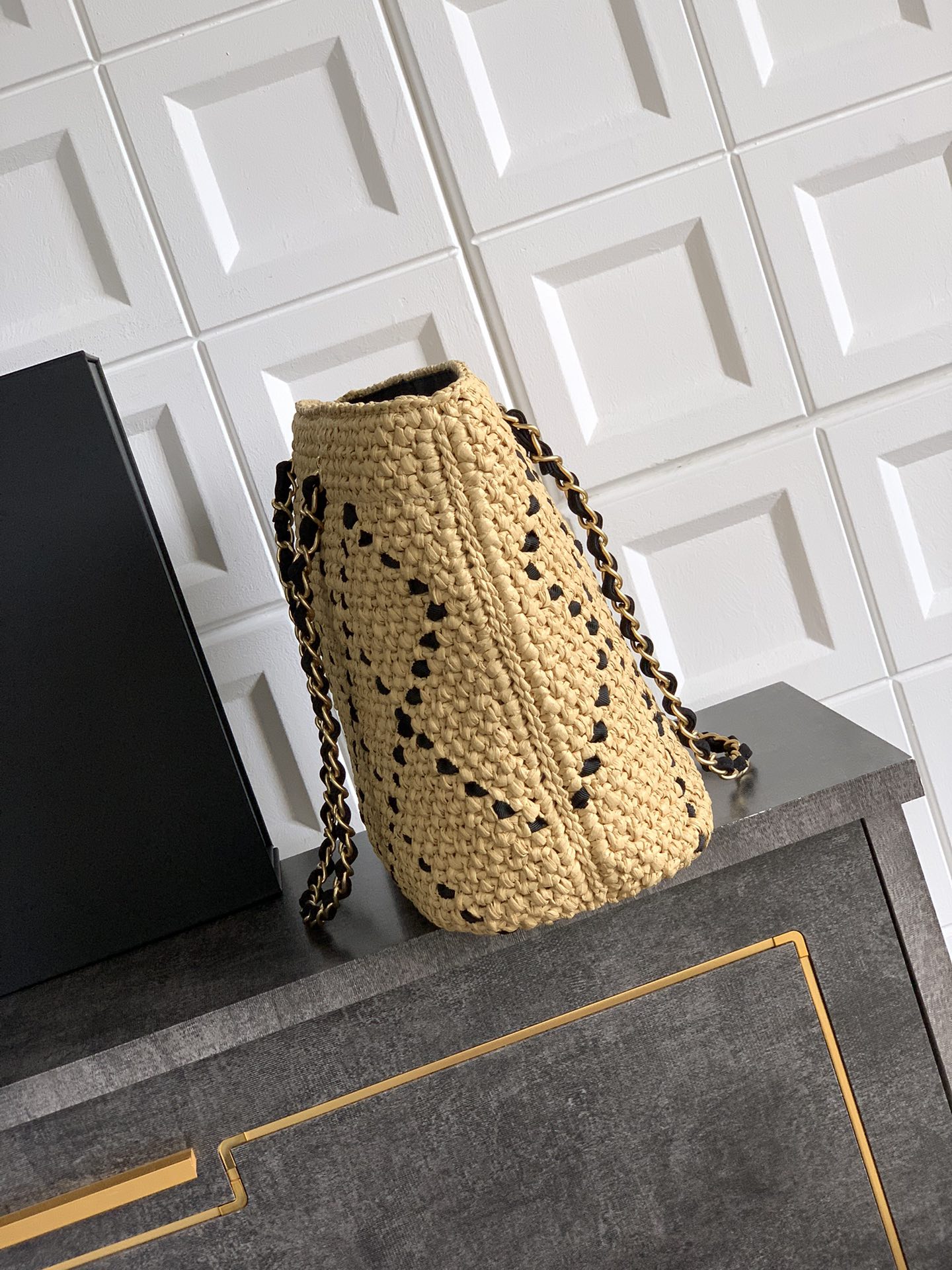 Ch@nel Shopping Bag-32×23×14&41×27×15CM