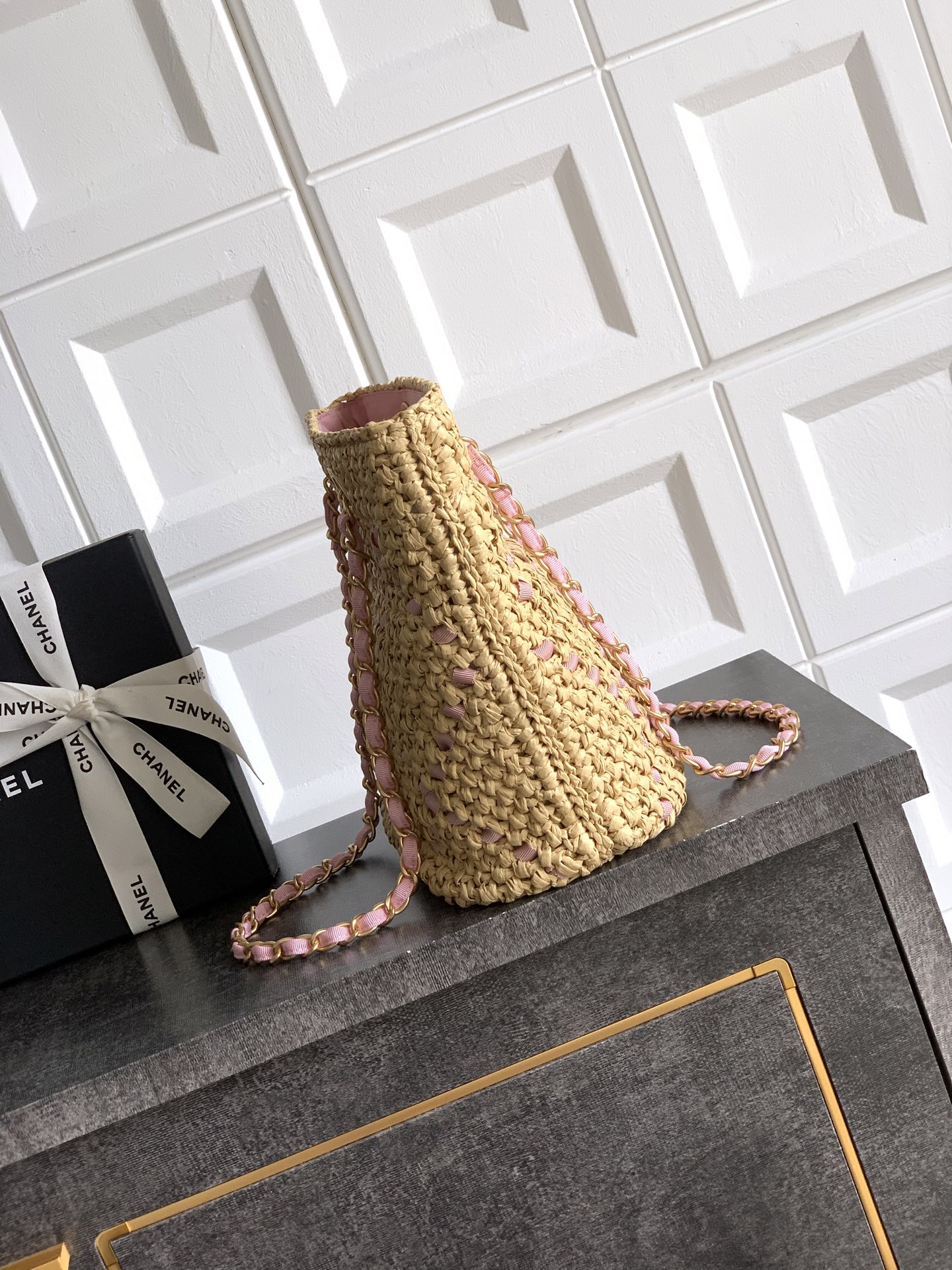 Ch@nel Shopping Bag-32×23×14&41×27×15CM