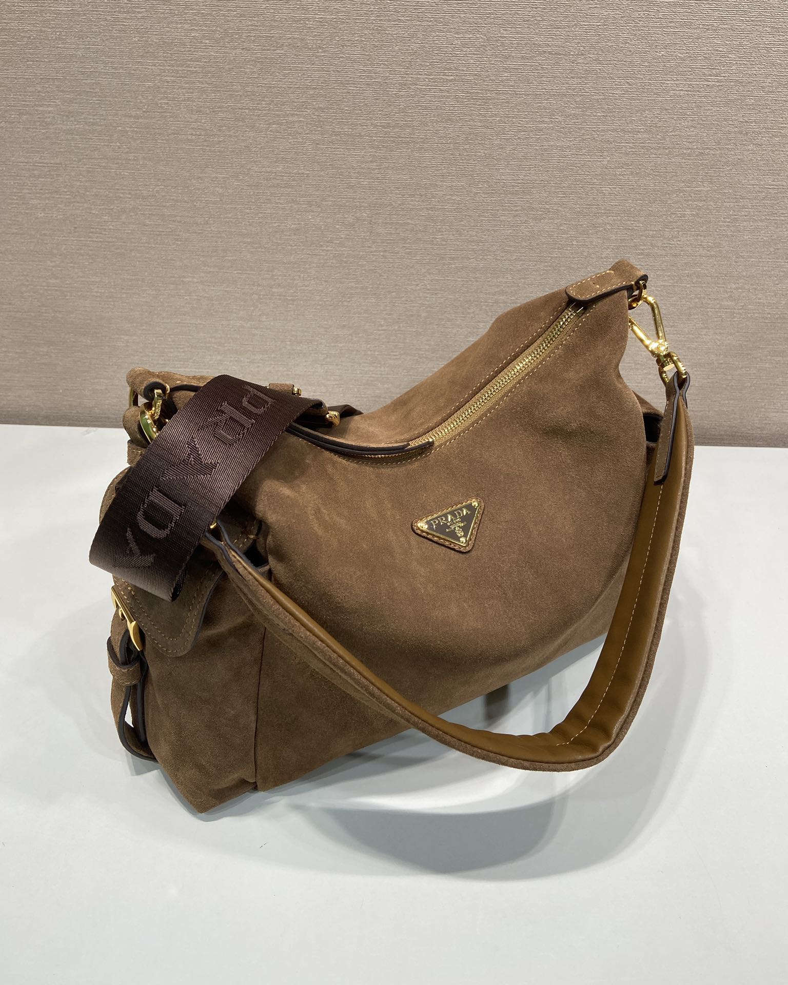 Pra*a 1BC264 Shoulder Bag-32*22*11.5CM