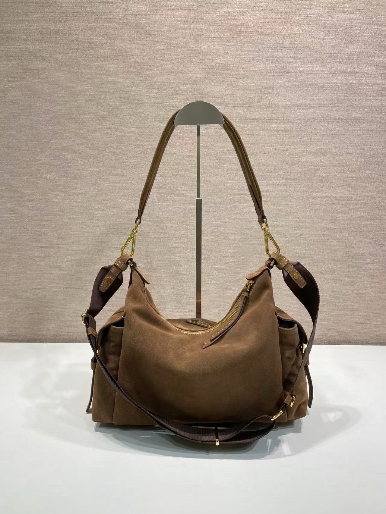 Pra*a 1BC264 Shoulder Bag-32*22*11.5CM