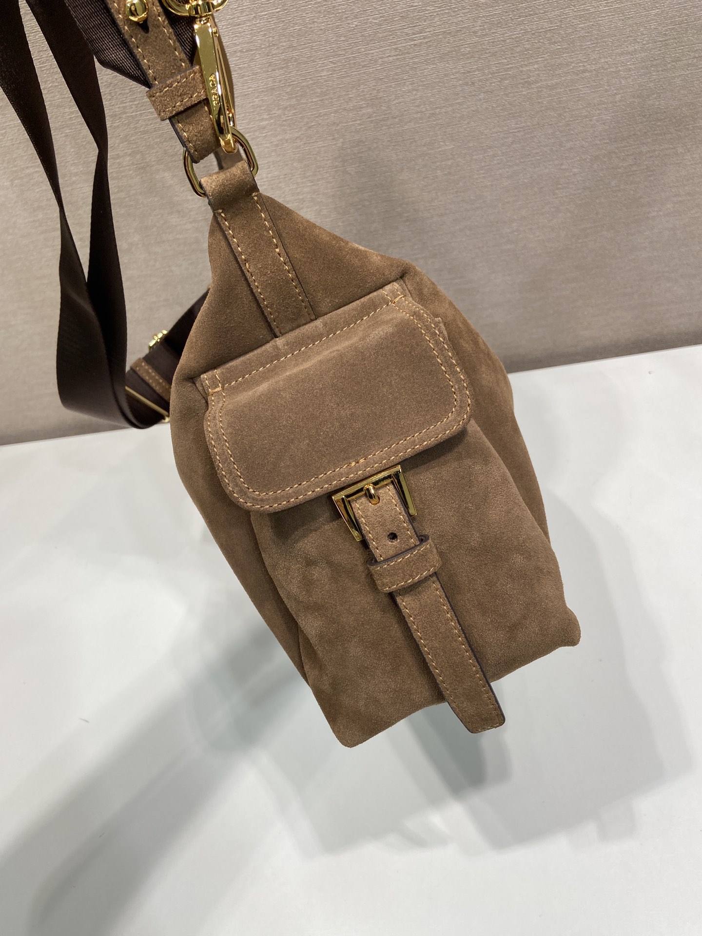 Pra*a 1BC264 Shoulder Bag-32*22*11.5CM