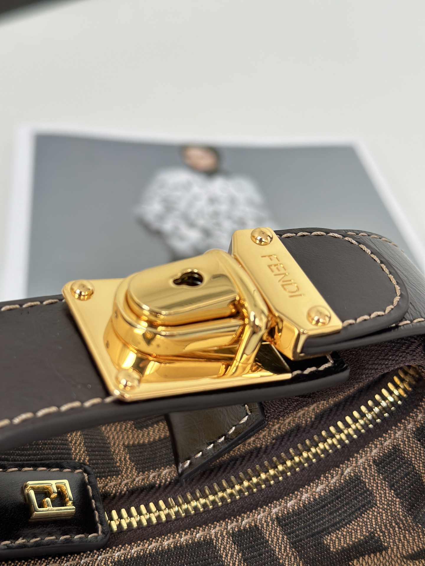 F**di vinatge bag-15×9×13cm