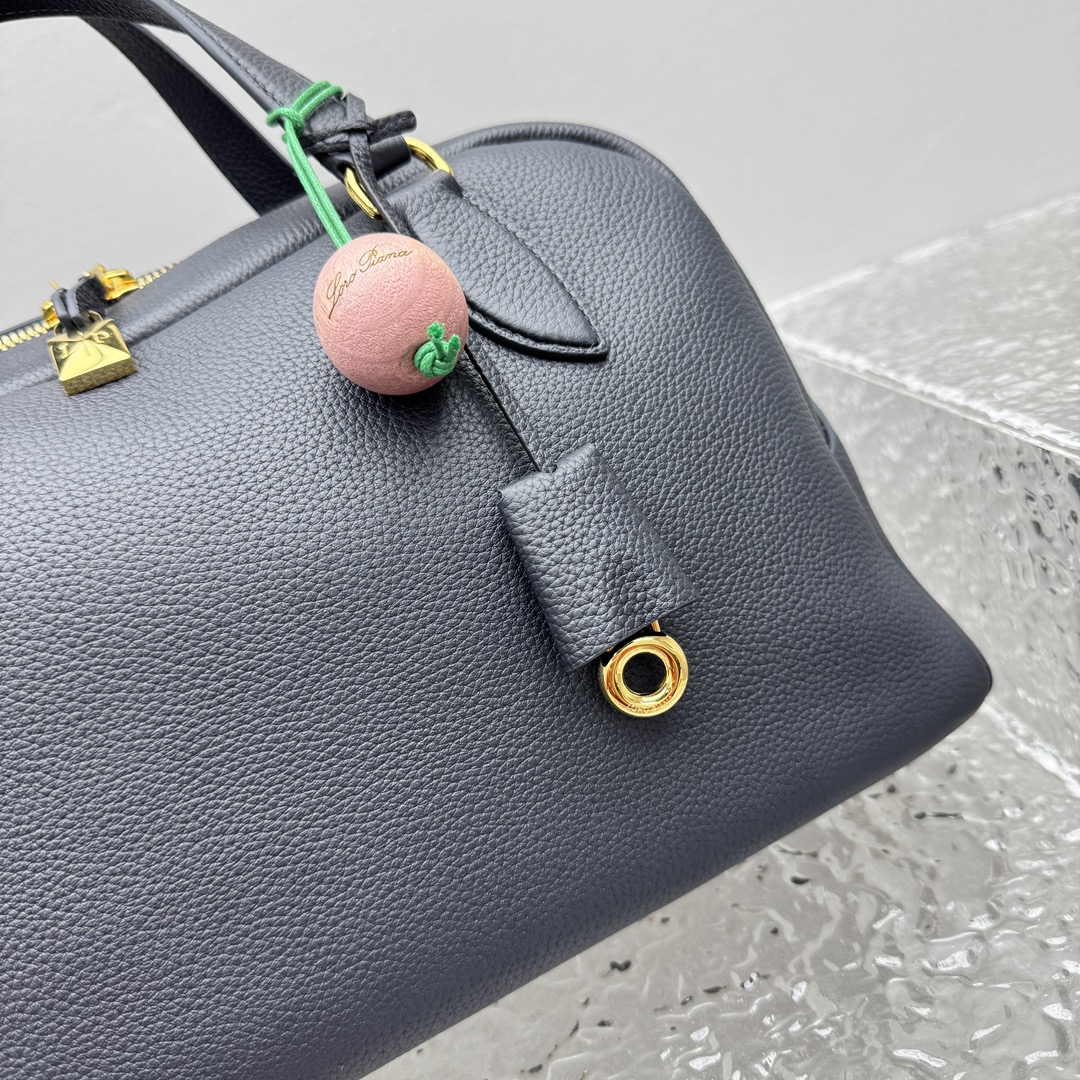 L0r0 P1ana needle bag(navy blue)-38*21*18cm