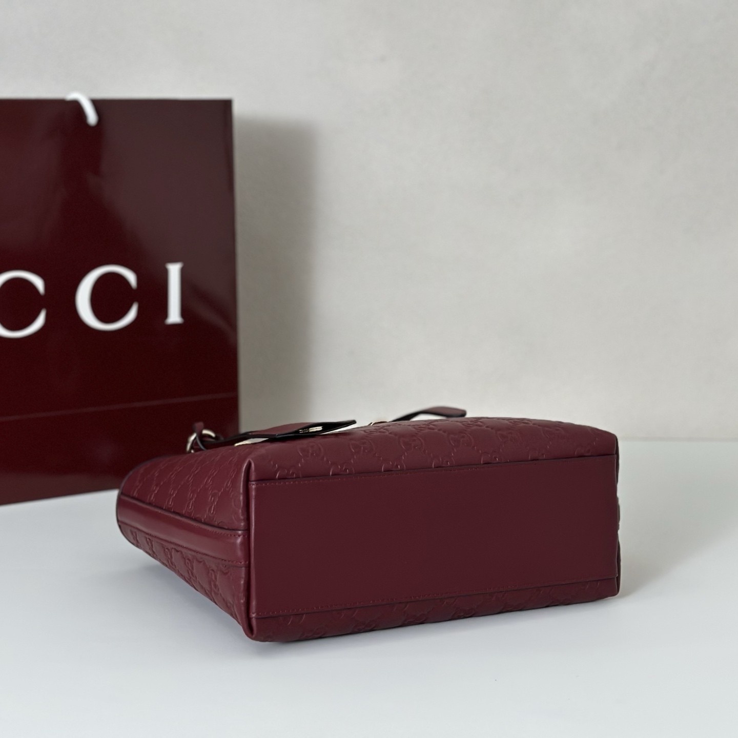 Guc-ci GG Emblem Tote Bag-25*20*10CM