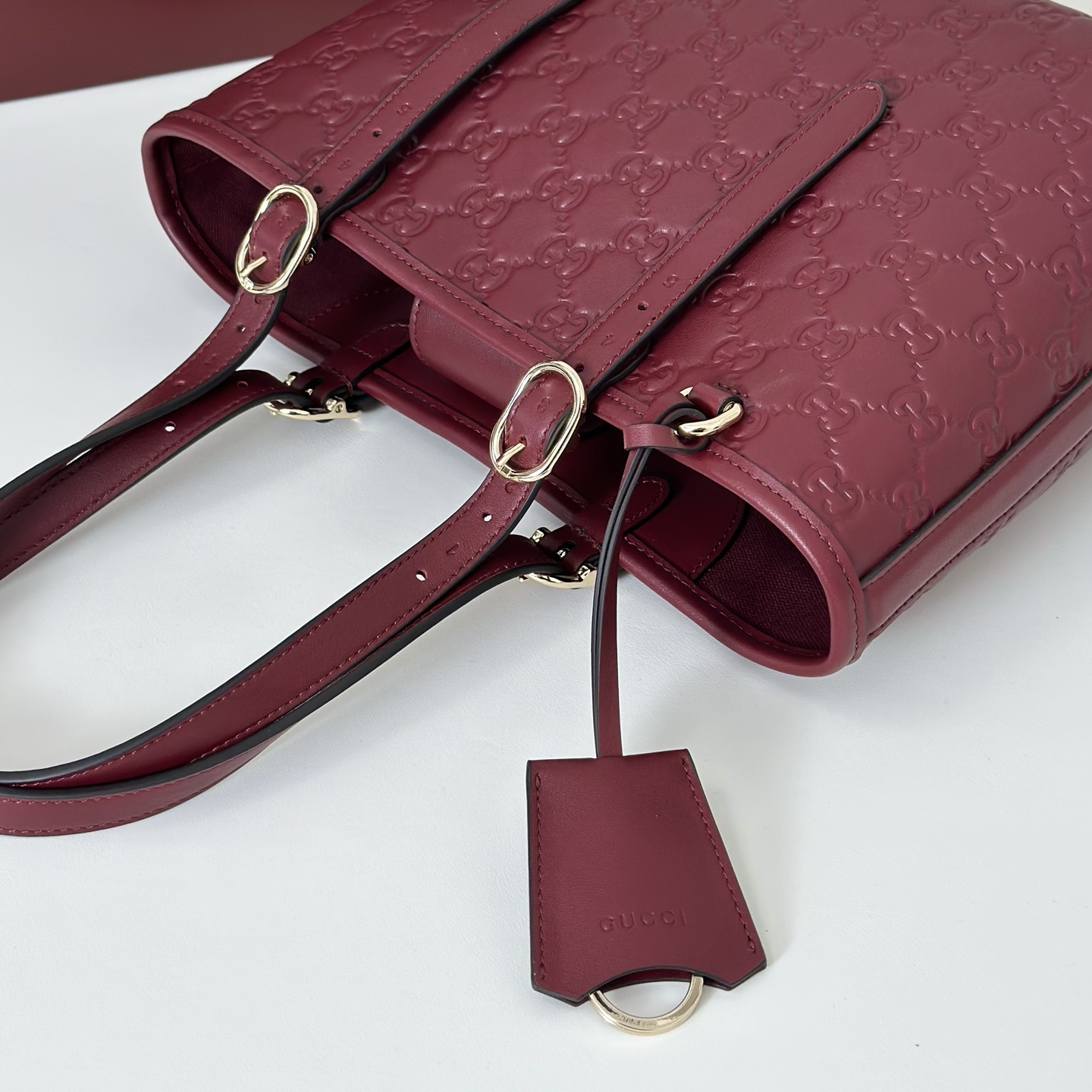 Guc-ci GG Emblem Tote Bag-25*20*10CM