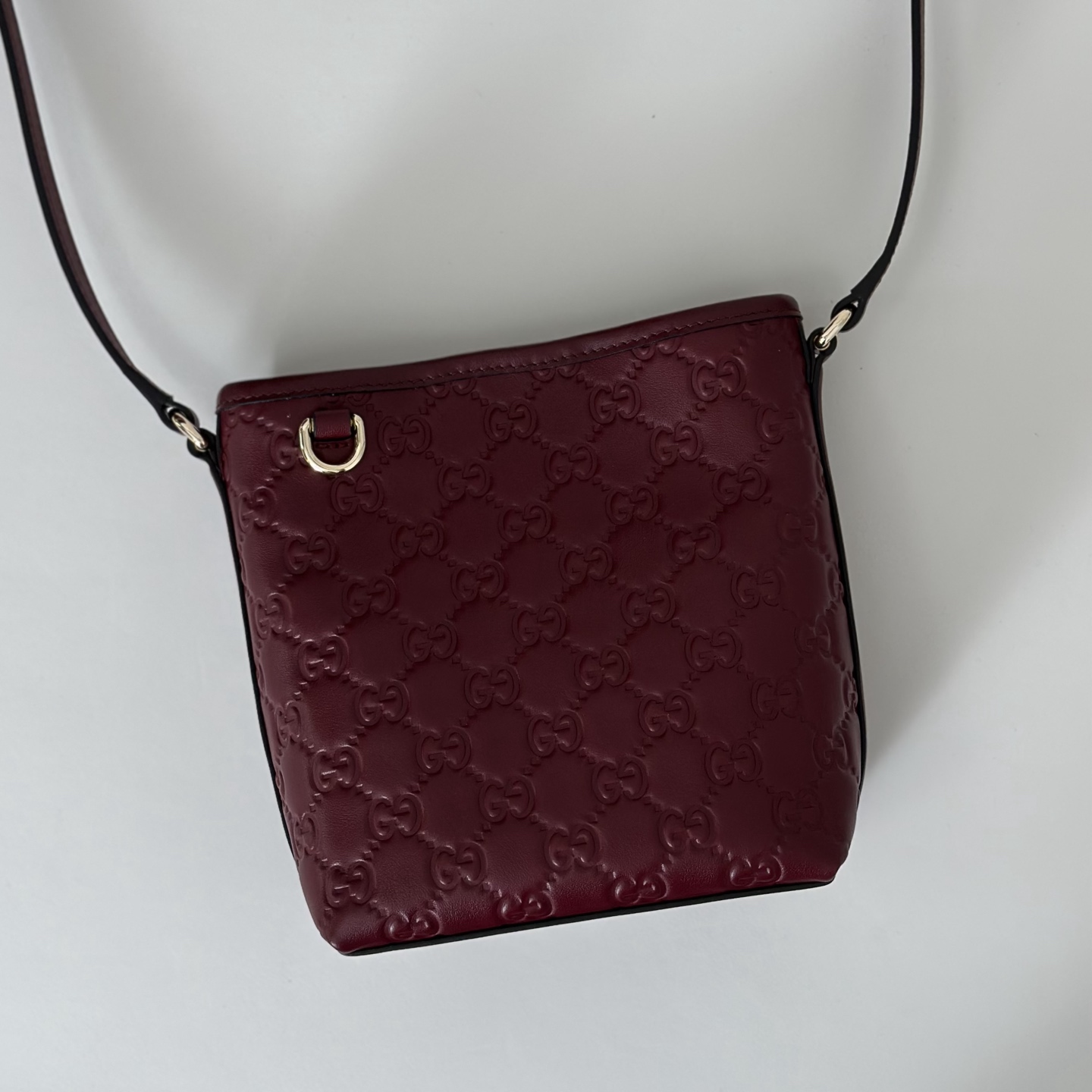 Guc-ci GG Emblem Tote Bag-16*18*8CM