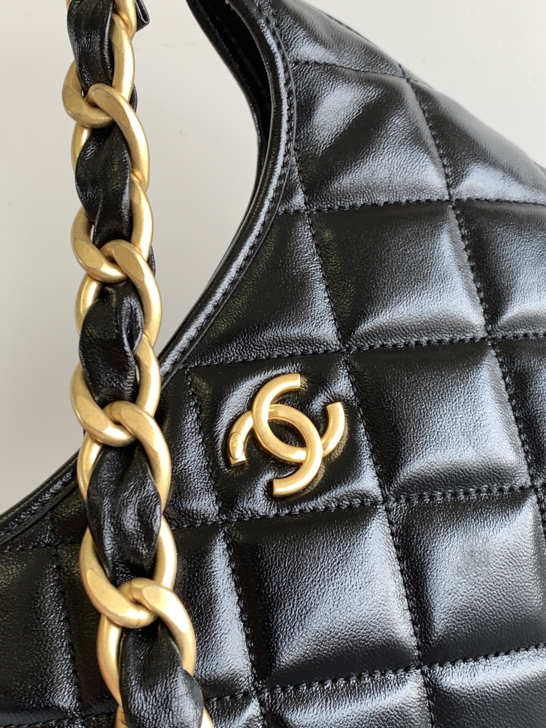 Ch@nel 2025SS Hobo Bag-22.5x19.5x8.5CM