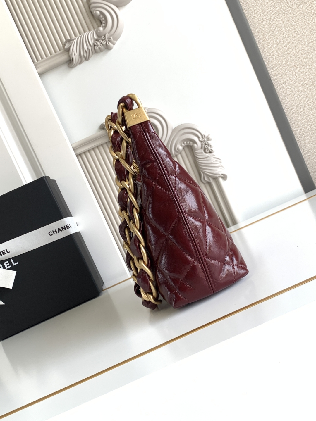 Ch@nel 2025SS Hobo Bag-22.5x19.5x8.5CM