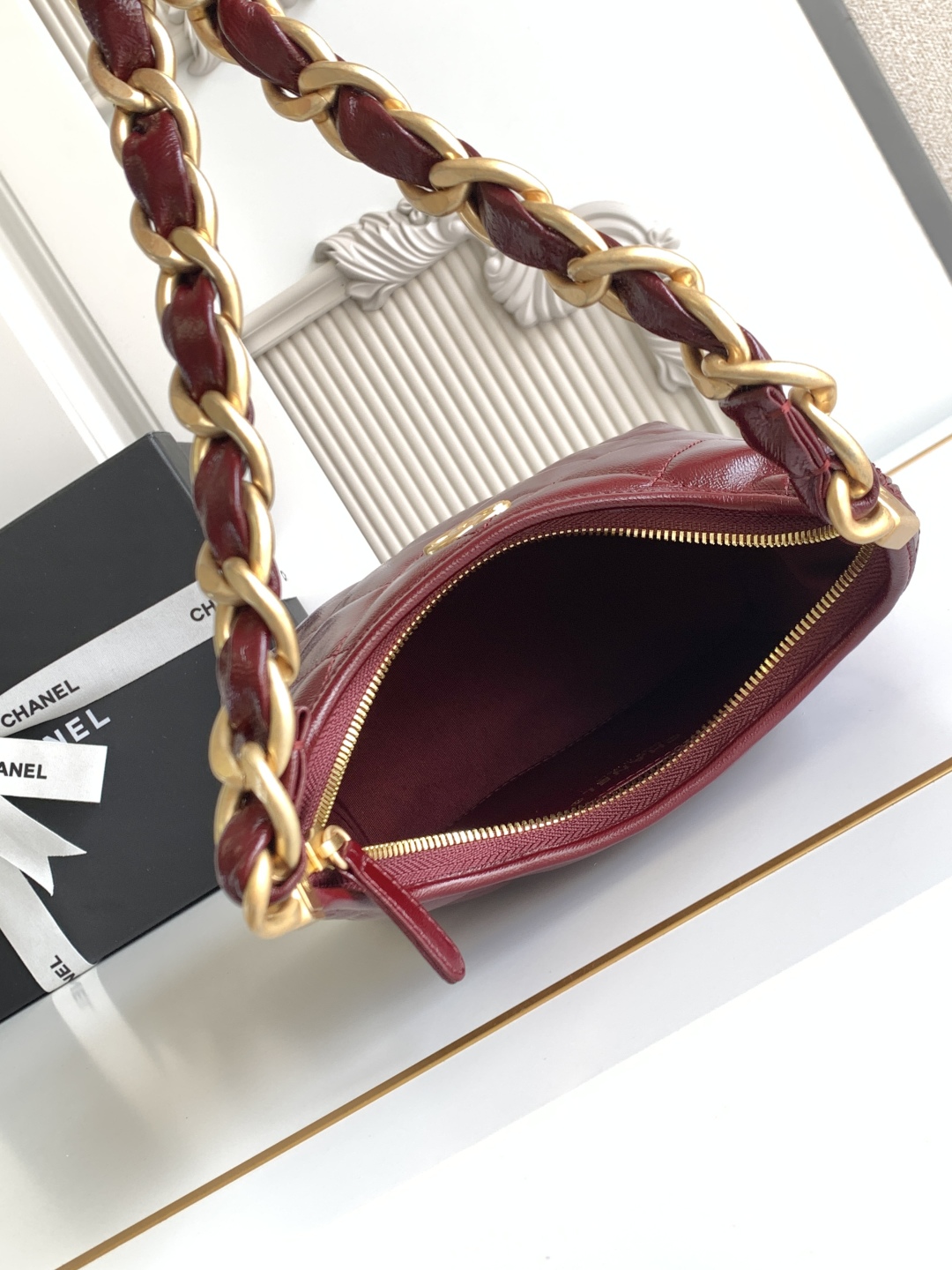 Ch@nel 2025SS Hobo Bag-22.5x19.5x8.5CM