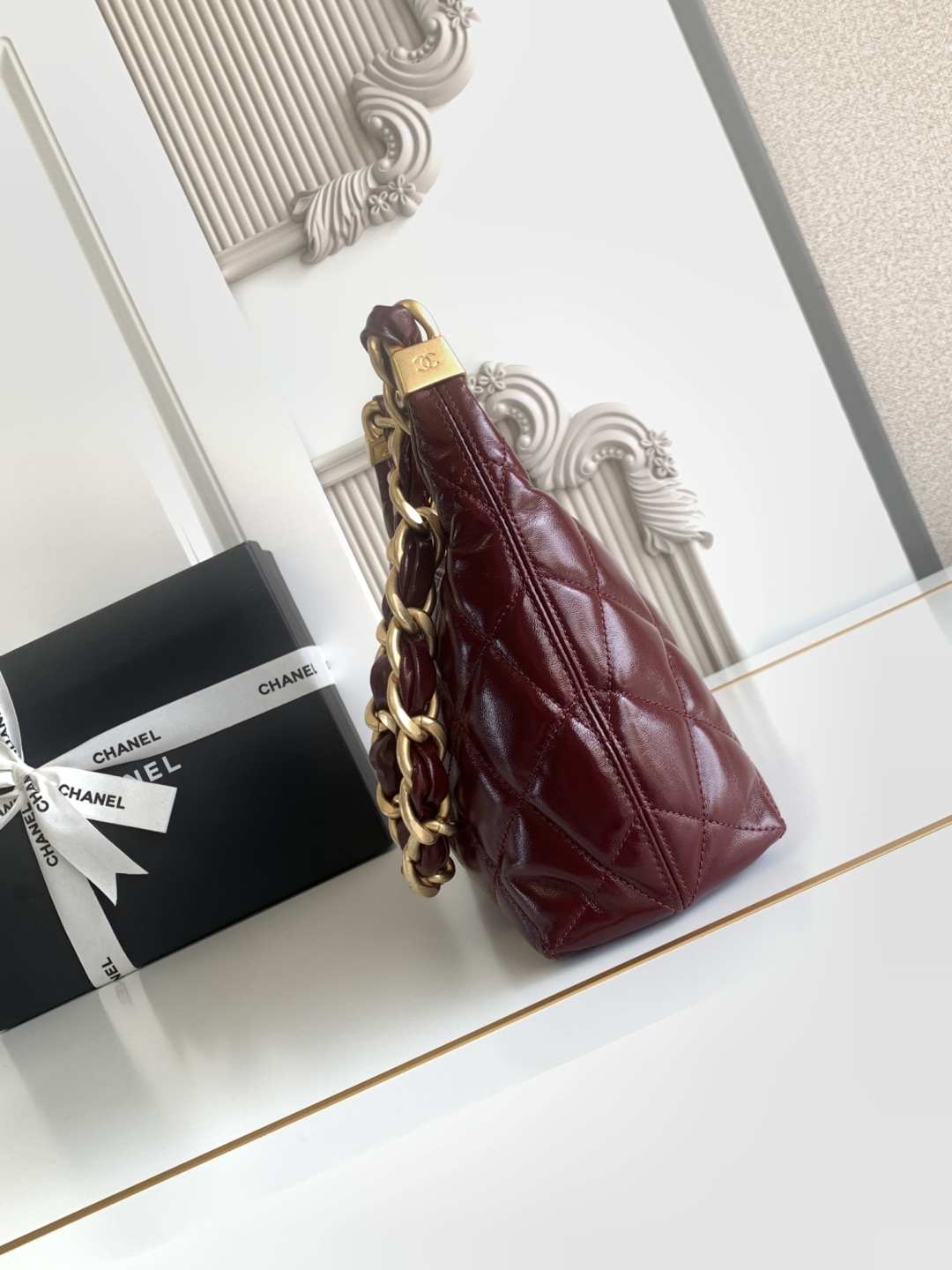 Ch@nel 2025SS Hobo Bag-30x35x9CM