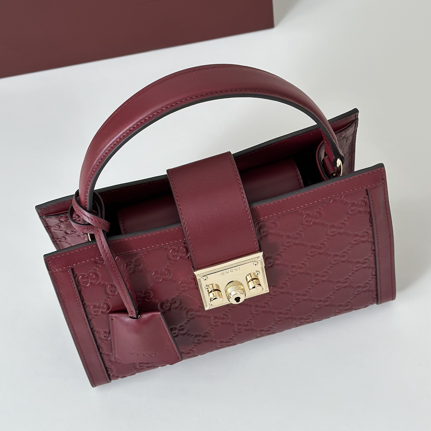Gvc*1 Padlock Tote Bag-25.5*17.5*10CM