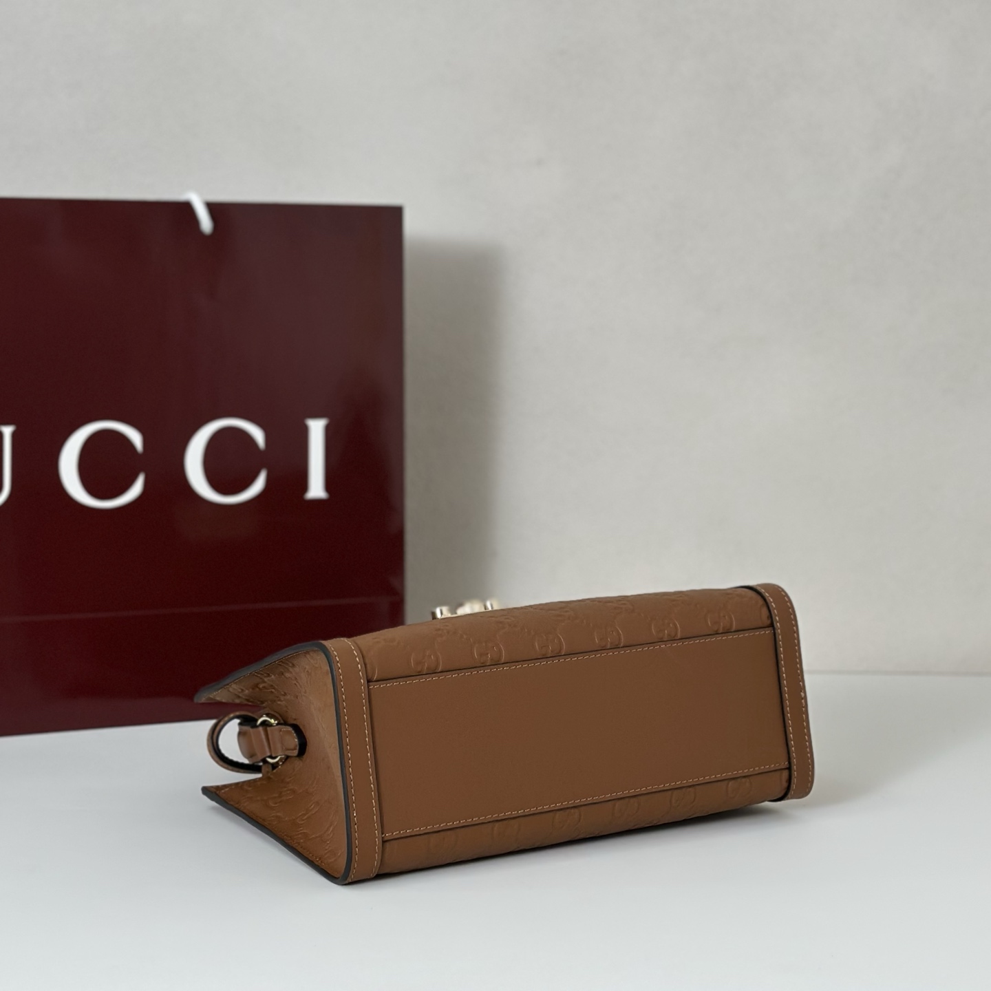Gvc*1 Padlock Tote Bag-25.5*17.5*10CM