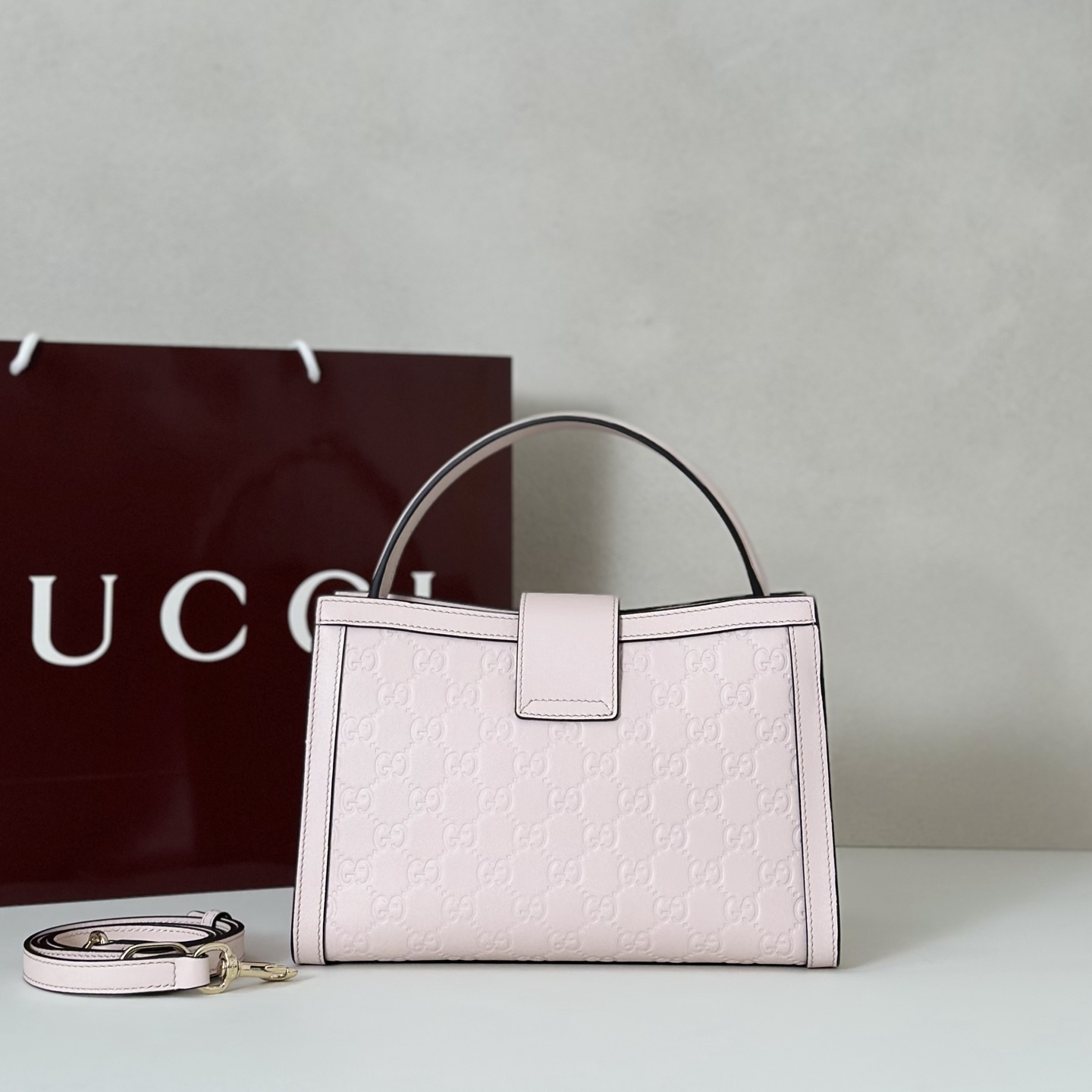 Gvc*1 Padlock Tote Bag-25.5*17.5*10CM